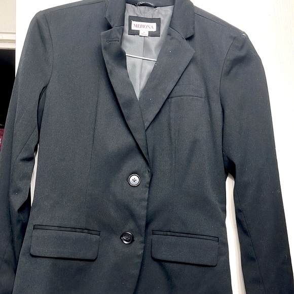 Women black blazer - Picture 2 of 2